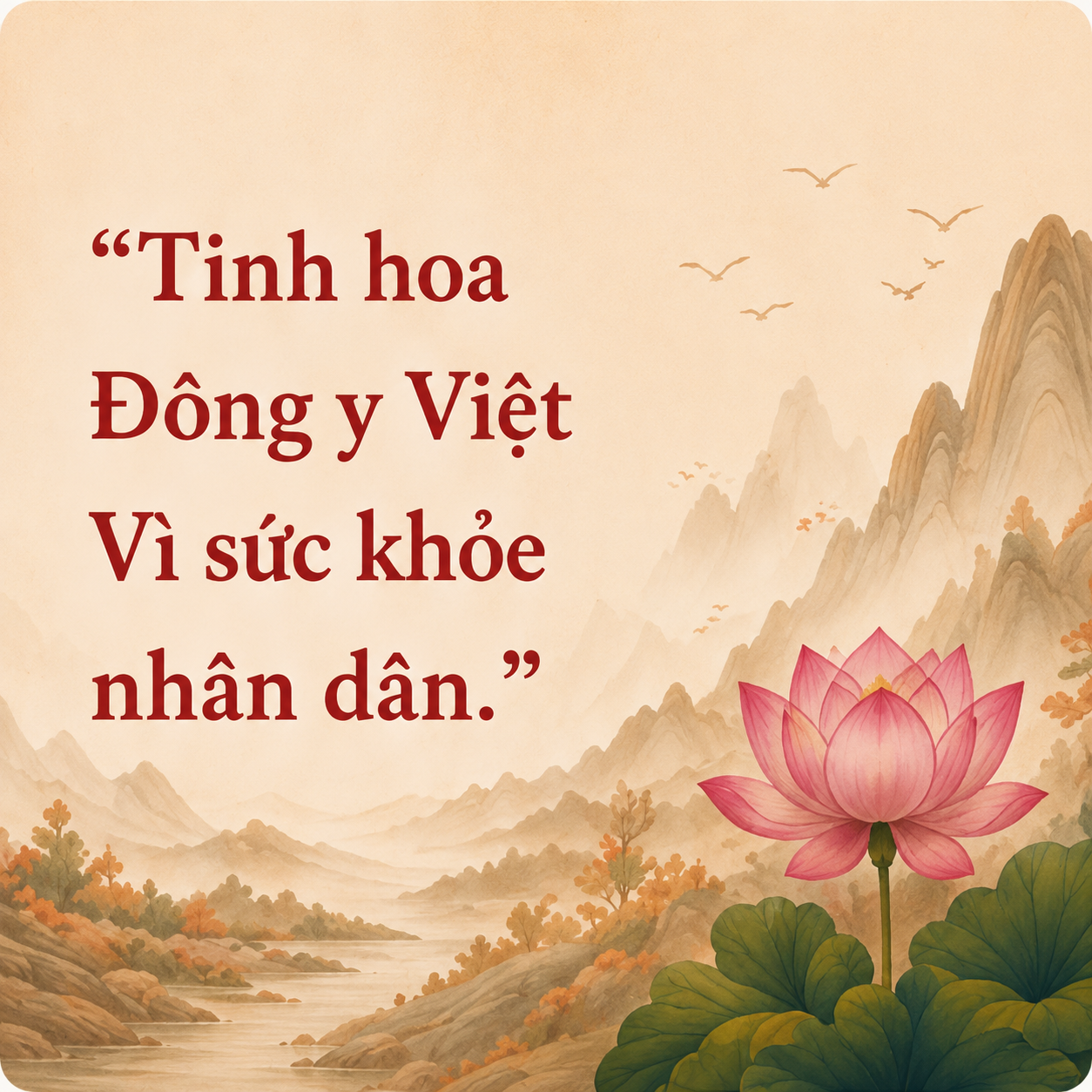 Tinh hoa Đông y Việt — Vì sức khoẻ nhân dân