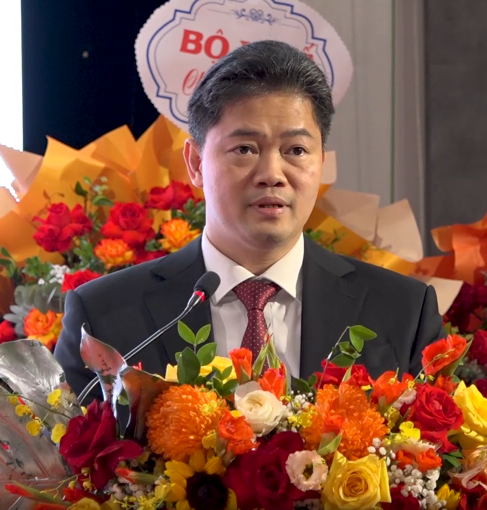 TS.BS Vũ Mạnh Hà, Thứ trưởng Thường trực Bộ Y tế phát biểu tại buổi lễ